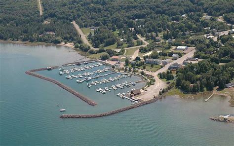 chanel north sault on|the north channel marina.